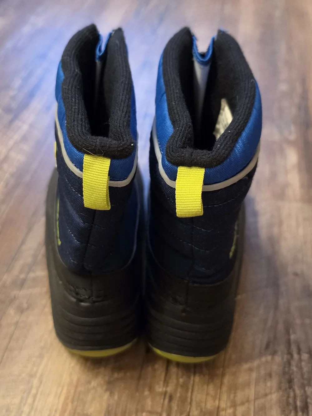 Arctic Shield Kids Snow Boots Size 13 Blue Front Zip Winter Water Resistant